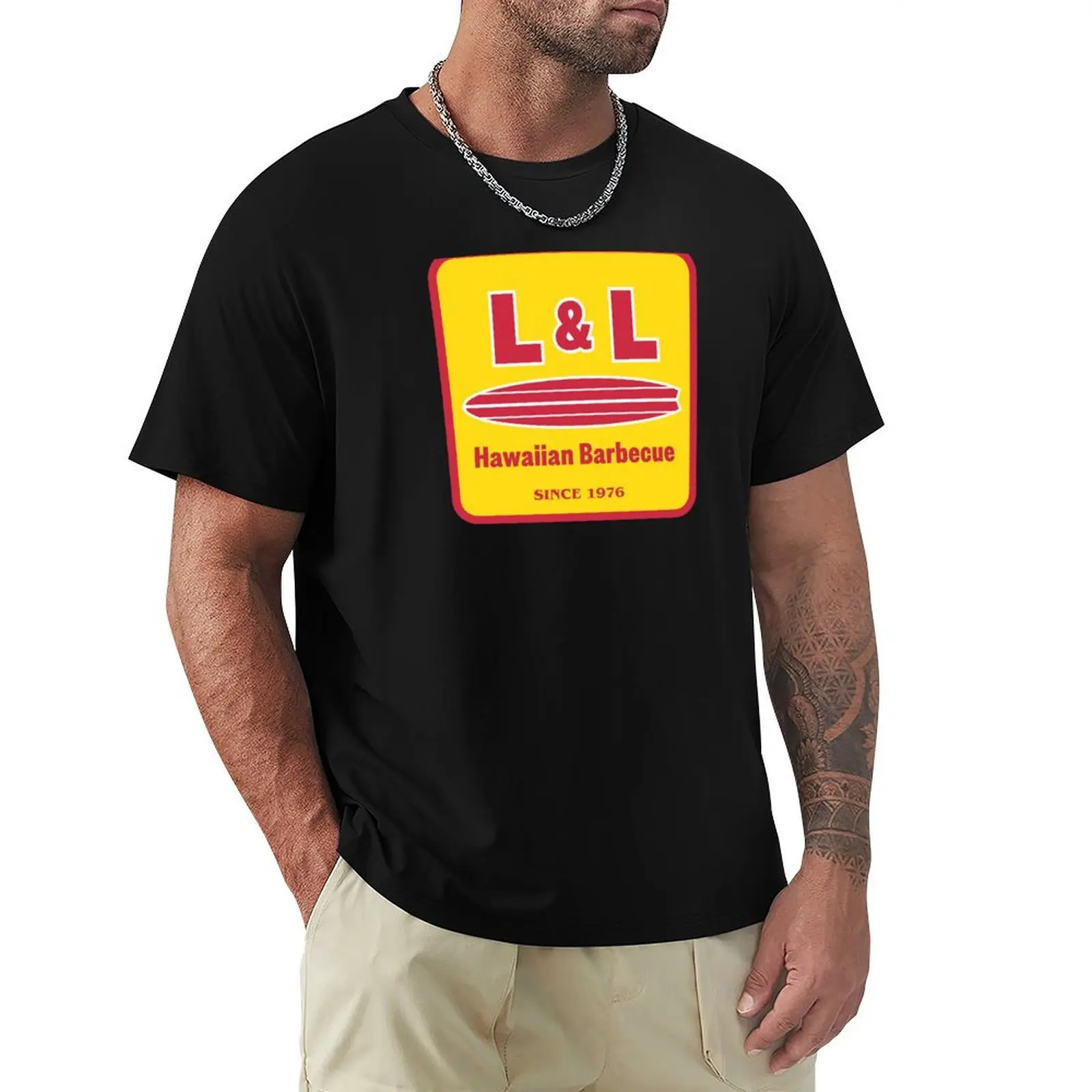 L&L Hawaiian Barbecue Resto T-Shirt Holiday Lightweight T-Shirt