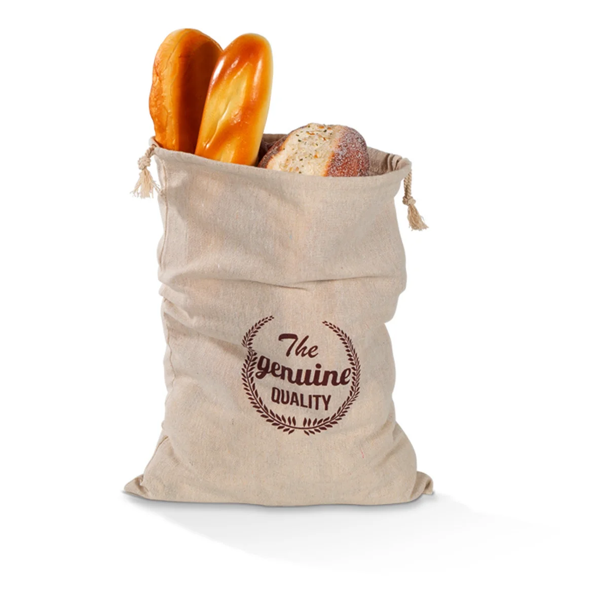Sacs à pain en lin, sac à cordon réutilisable pour pain, sac de rangement de pain artisanal fait mai