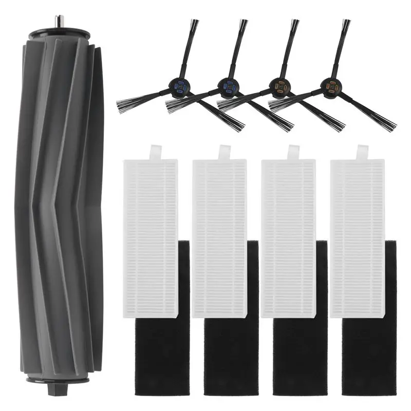 [NEWA66Z!】 Brosse latérale rotative et filtre pour aspirateur robot ILIFE T20s, pièces de rechange