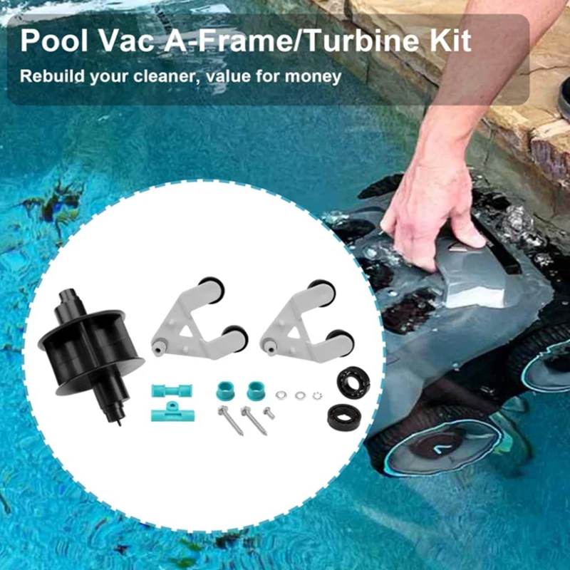 AXV621DAT Kit vuoto per piscina A-Frame/turbina per Hayward Aquabug Navigator Pro Wanda AXV036BP, AXV601CAT