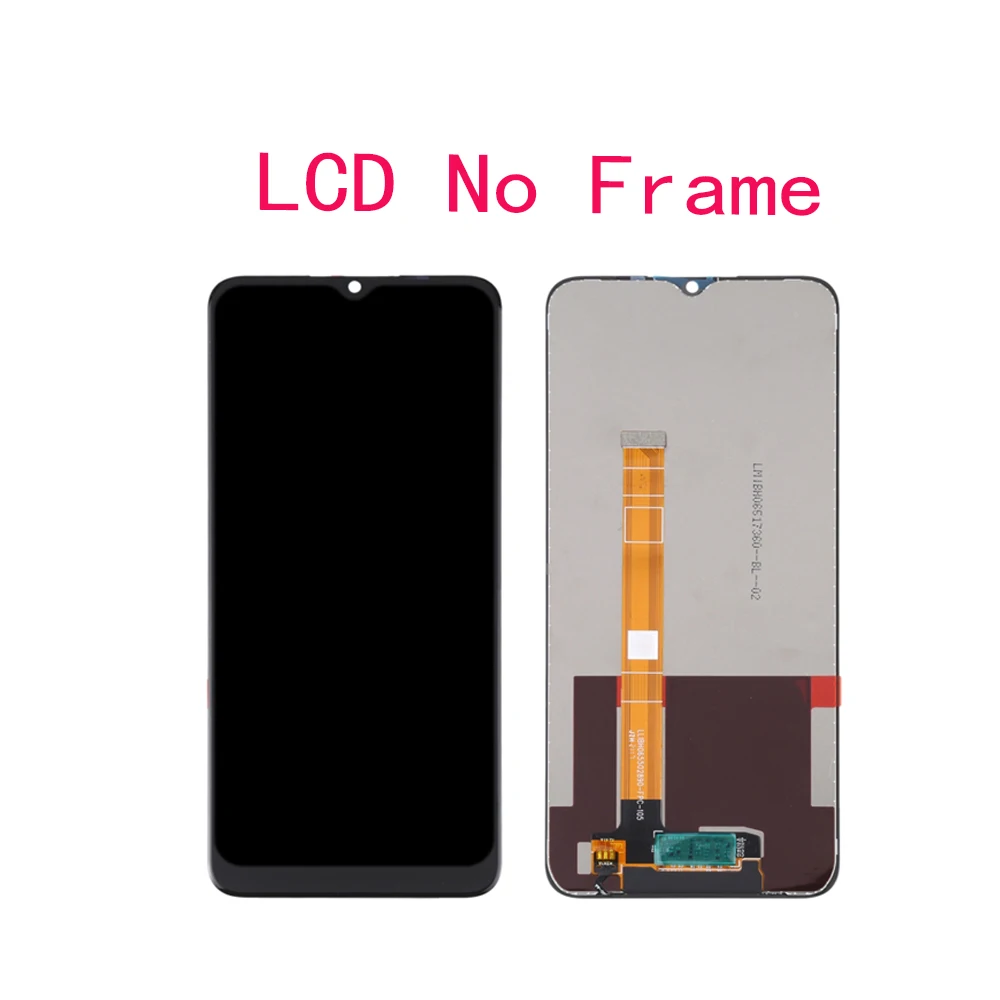 For Realme Note 50 RMX3834 LCD Display Touch Screen Digitizer Glass Panel