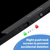 2PCS 6.5/14.3 Inch LCD Writing Tablet Sets Full Screen Drawing Board, Ultra-Slim Reusable Digital Notepad for Office Home School 4
