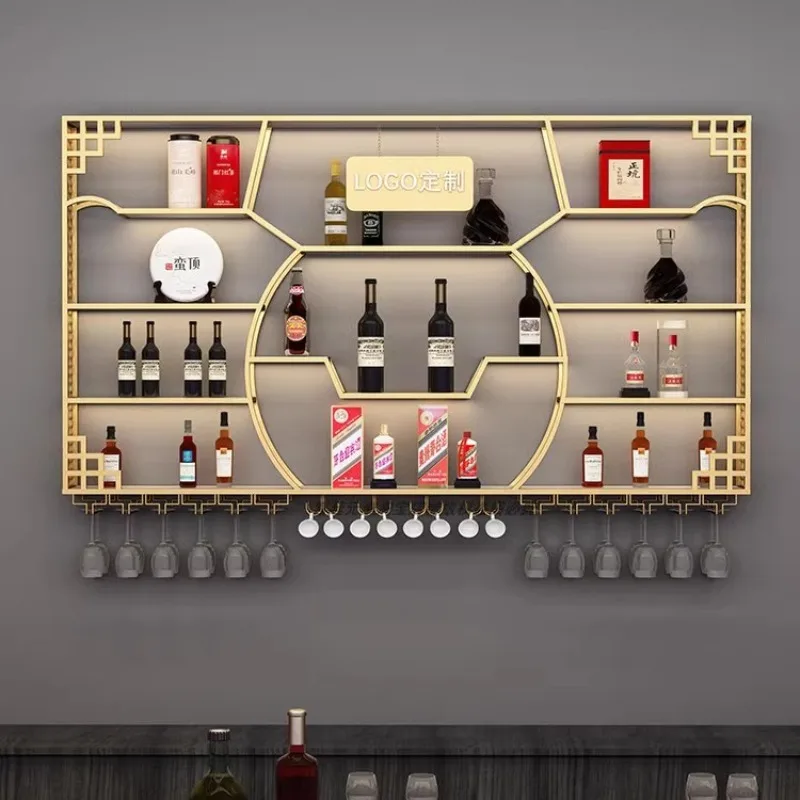 

Unique Industrial Bar Cabinet Traditional Wall Mounted Patio Wine Cabinets Cellar Commercial Armario Para Vinos Hotel Furniture