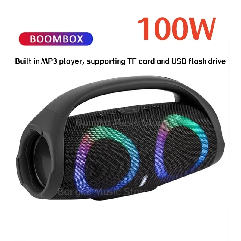 BOOMBOX2 Big Warrior Second Generation Bluetooth Speaker Color Outdoor Portable Bass Speaker Home Cinema Caixa De Som Bluetooth