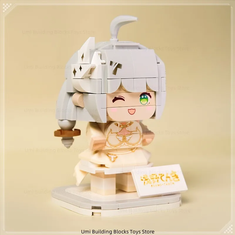TANCHJIM MINO Assembled Building Blocks Dolls Anime Characters Image Toy Model Desktop Decorations Children\'s Holiday Gifts