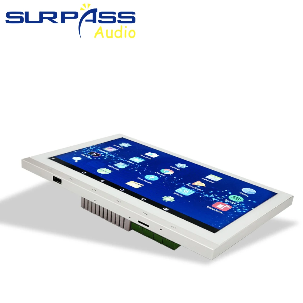 

MSPW1825+CR420 Touch Screen in Wall Android Amplifier Pads Power Speaker HiFi Stereo Audio Music System