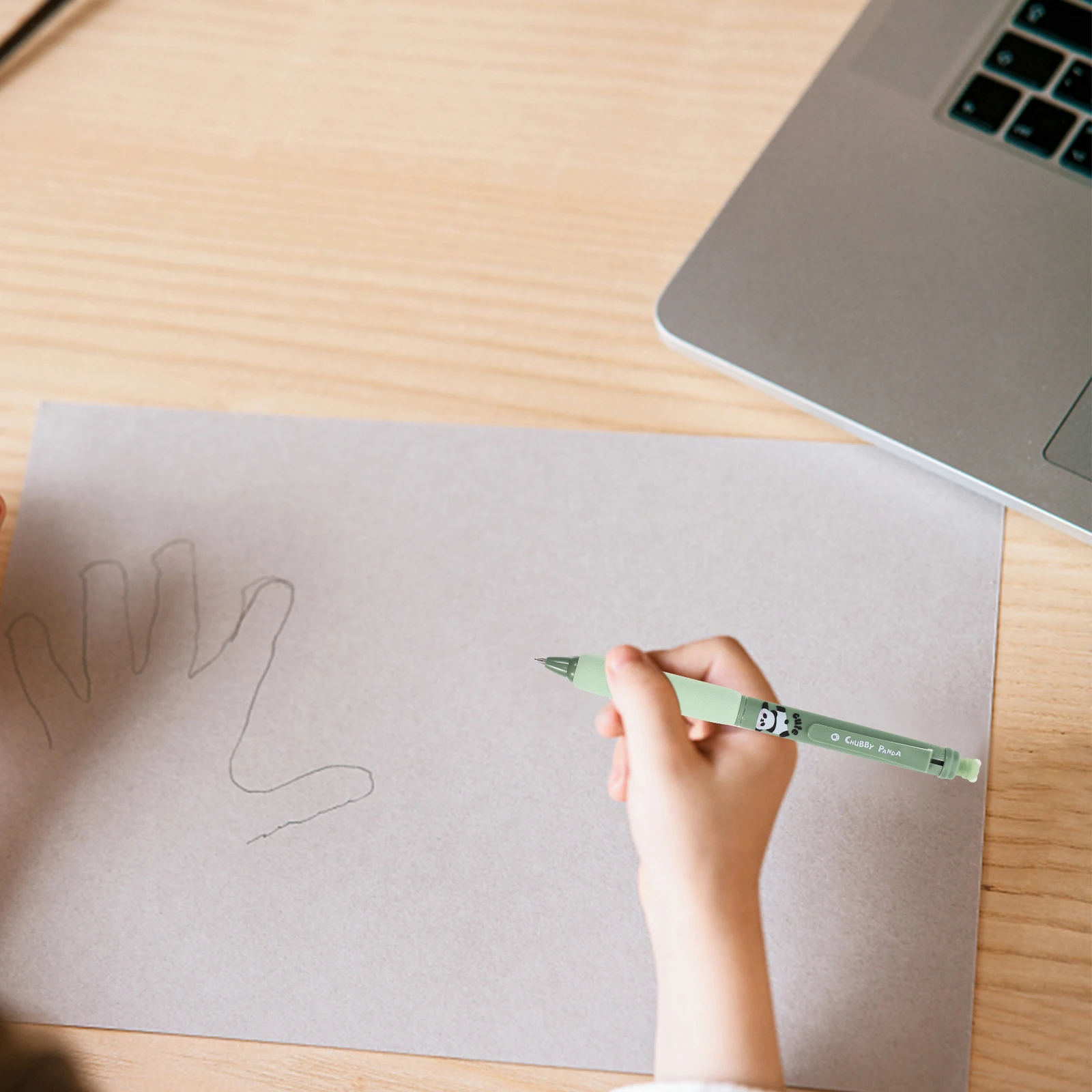 

4pcs Gel Pens 0 5mm Black Student Writing Gel Pen Fine Tip Press Type Reusable Writing Tools Student Office Supplies