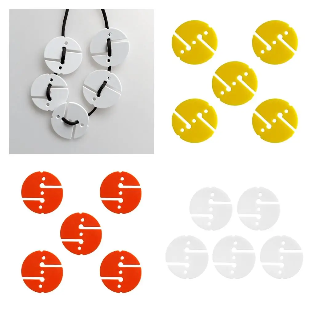 Kit de marquage de ligne de plongée ronde en PVC, accessoire compact et durable pour la marquage technique sous-marin des grottes et des navires