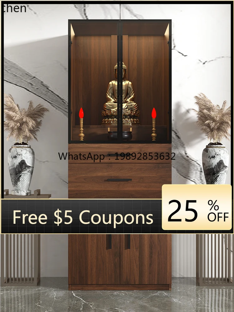 

Buddhist shrine Standing cabinet Buddhist shrine Serving table Household Buddhist shrine