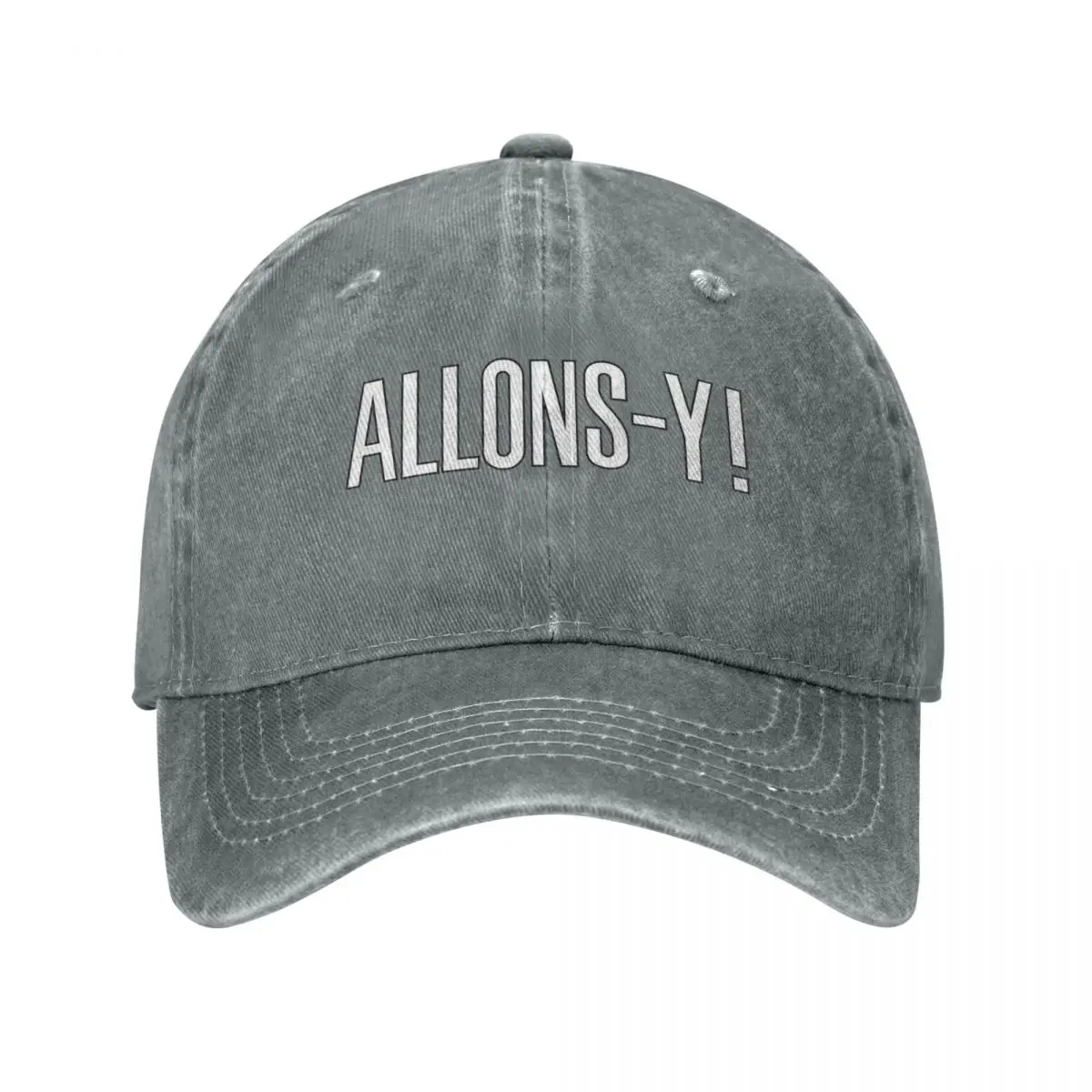 Allons-Y_ Baseball Caps Fashion Denim Hats Outdoor Adjustable Casquette Streetwear Baseball Cowboy Hat for Men Women