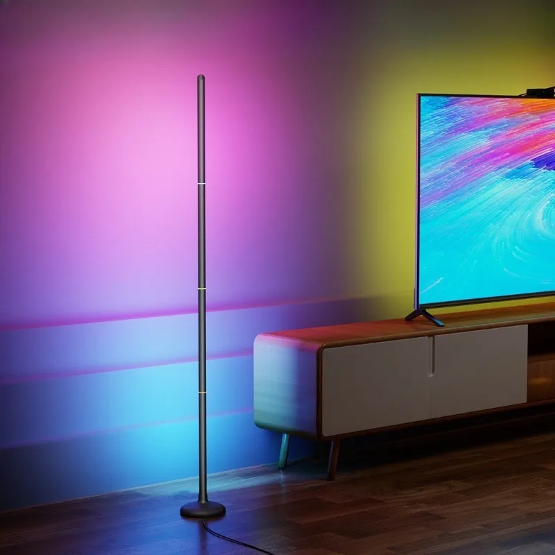 Smart floor lamp e-sports atmosphere Living room atmosphere Corner lamp Music rhythm Symphony