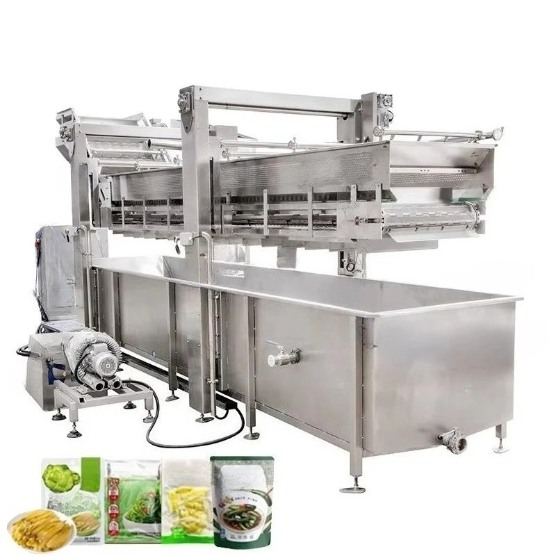 LWT Fully Automatic Ready-to-Eat Vegetable Production Line Includes Intelligent Food Sterilizer for Processing and Packaging