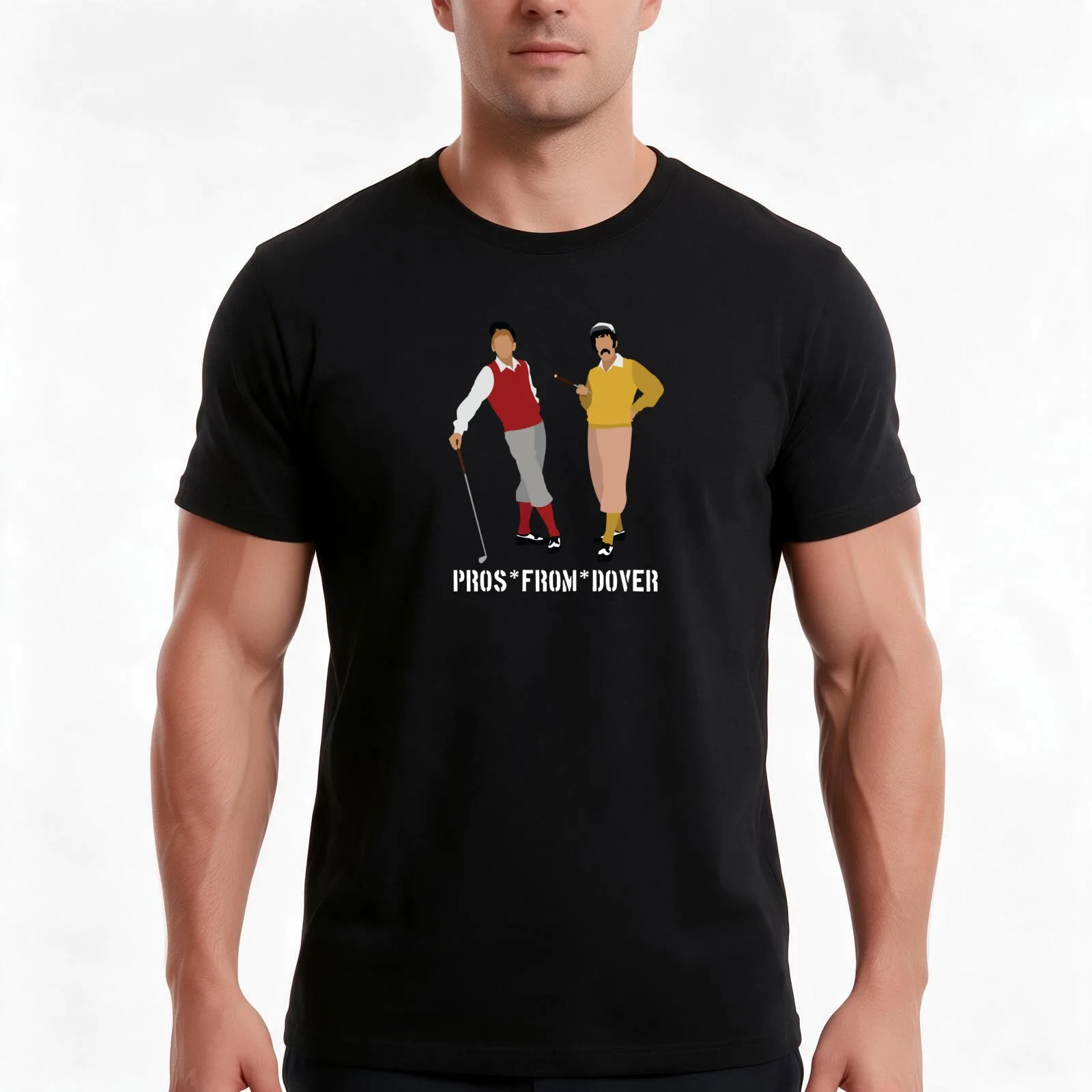 Pros from Dover T-Shirt, Summer Casual Cotton Tee, Oversized Streetwear Tops, Vintage Graphic Print, Loose Fit Short Sleeve