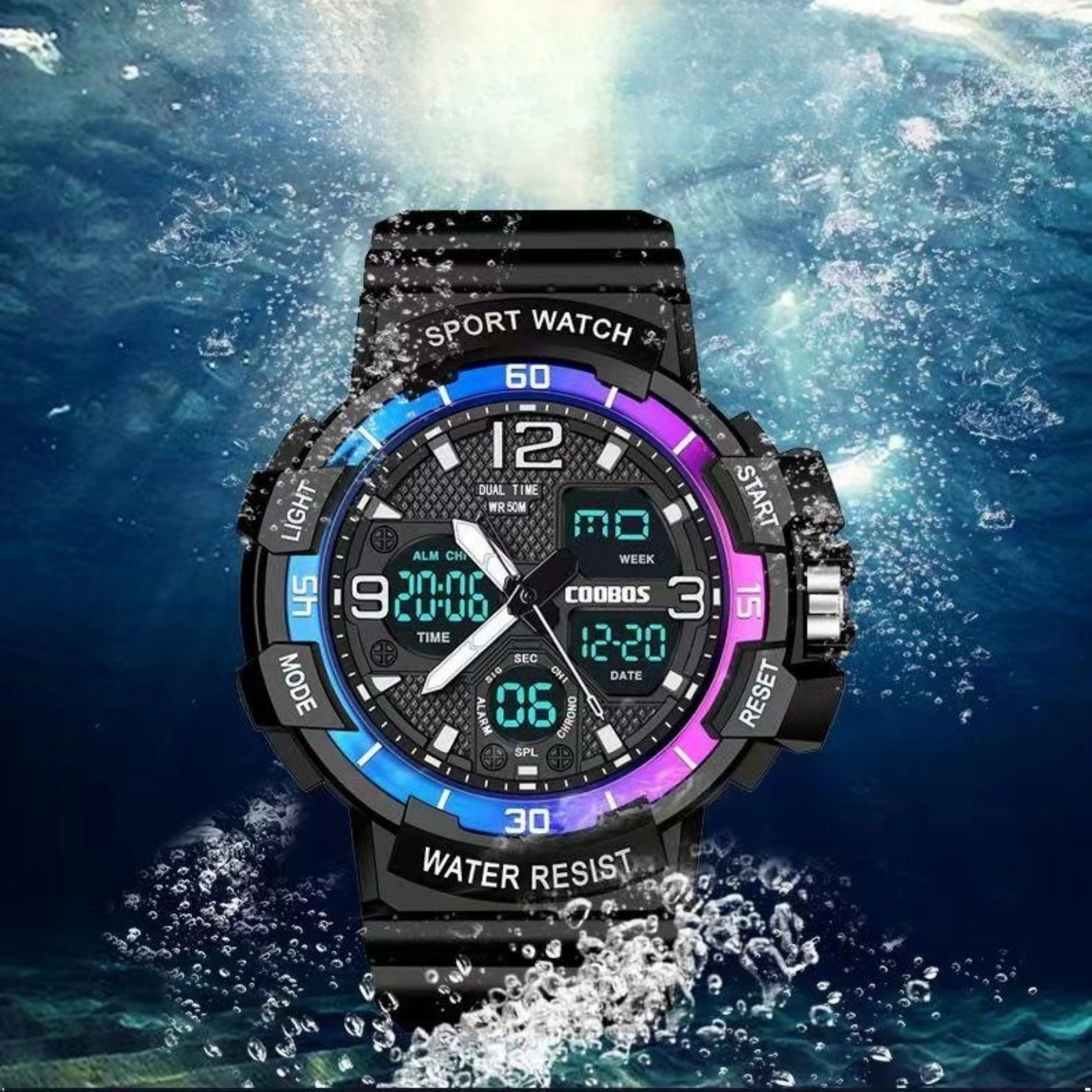 G Style Men Digital Watch Date Military Sports Watches Waterproof Electronic Wristwatch Mens Clock Orologio da uomo 739