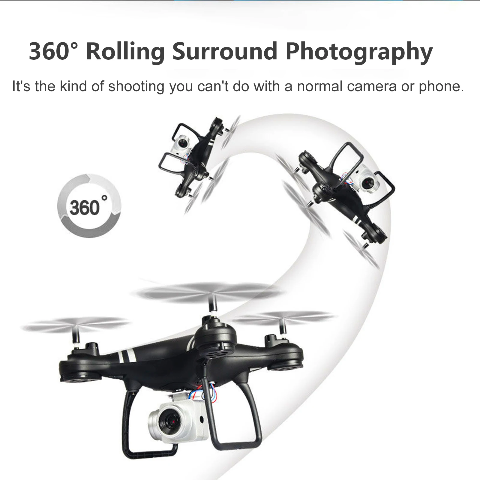 Professional Wide Angle RC Dron WIFI FPV 4K Camera Mode Foldable Helicopter Height Hold Aircraft Quadcopter Drone Kid Gift Toys