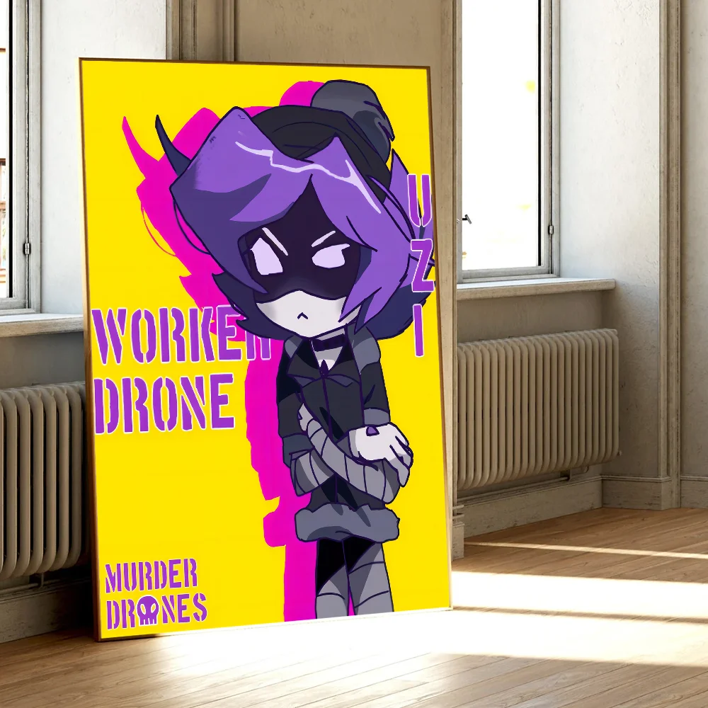 M-Murder Drones Poster Classic Vintage Posters HD Quality Wall Art Retro Posters for Home Room Wall Decor