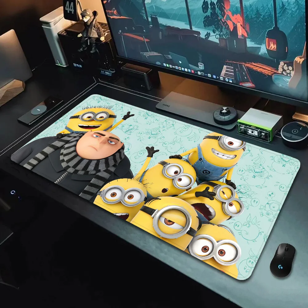 M-minions Cute Mousepad Mousepad New Arrivals Large Gaming Mousepad L XL XXL Gamer Mouse Pad Size For Keyboards Mat