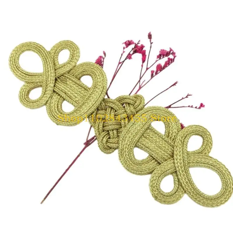 Botones rana 49MC para coser sujetadores, botones cierre Cheongsam chino para traje