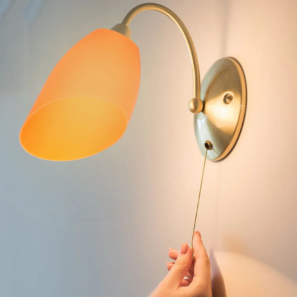 

Plastic Lamp Shade Replacement Horseshoe Inclined Head Design Modern Orange Decorative Cover for Table Floor Wall Bedside Lamp