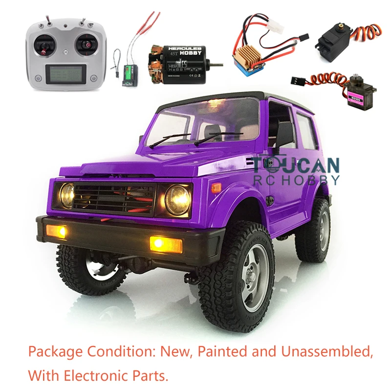 

Capo Crawler 1/6 RC SIXER1 Samurai DIY Car Model ESC Servo I6S Remote Control Motor Outdoor Toy For Boy Gift THZH0502