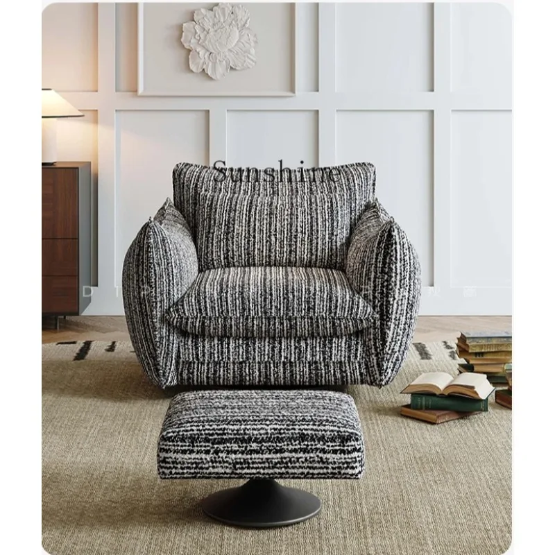 

Living room balcony single chair rotatable bedroom lazy sofa