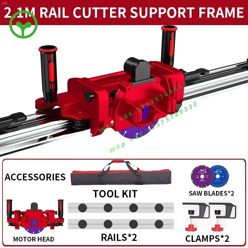 

【2026】Track Cutting Machine Support Marble Slab Tile Large Format Track Cutting Machine Straight Cutting & Chamfering Machine Ma