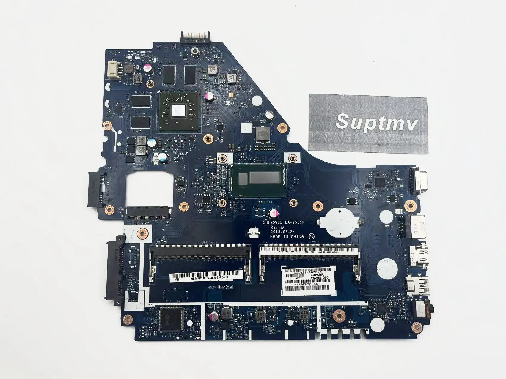 Notebook Motherboard is Suitable for the Acer Aspire E1-572 E1-572G E5-572G V5WE2 LA-9531P DDR3 216-0842000 Test Work