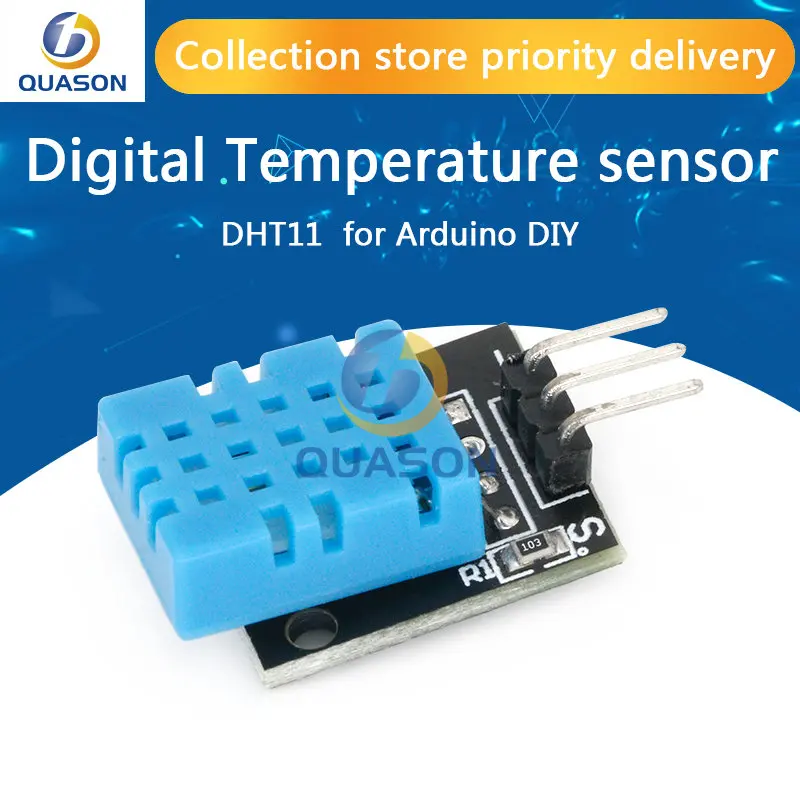 Smart 3pin KY-015 DHT-11 DHT11 Digital Suhu dan Kelembaban Relatif Sensor Modul + PCB untuk Arduino DIY Starter Kit