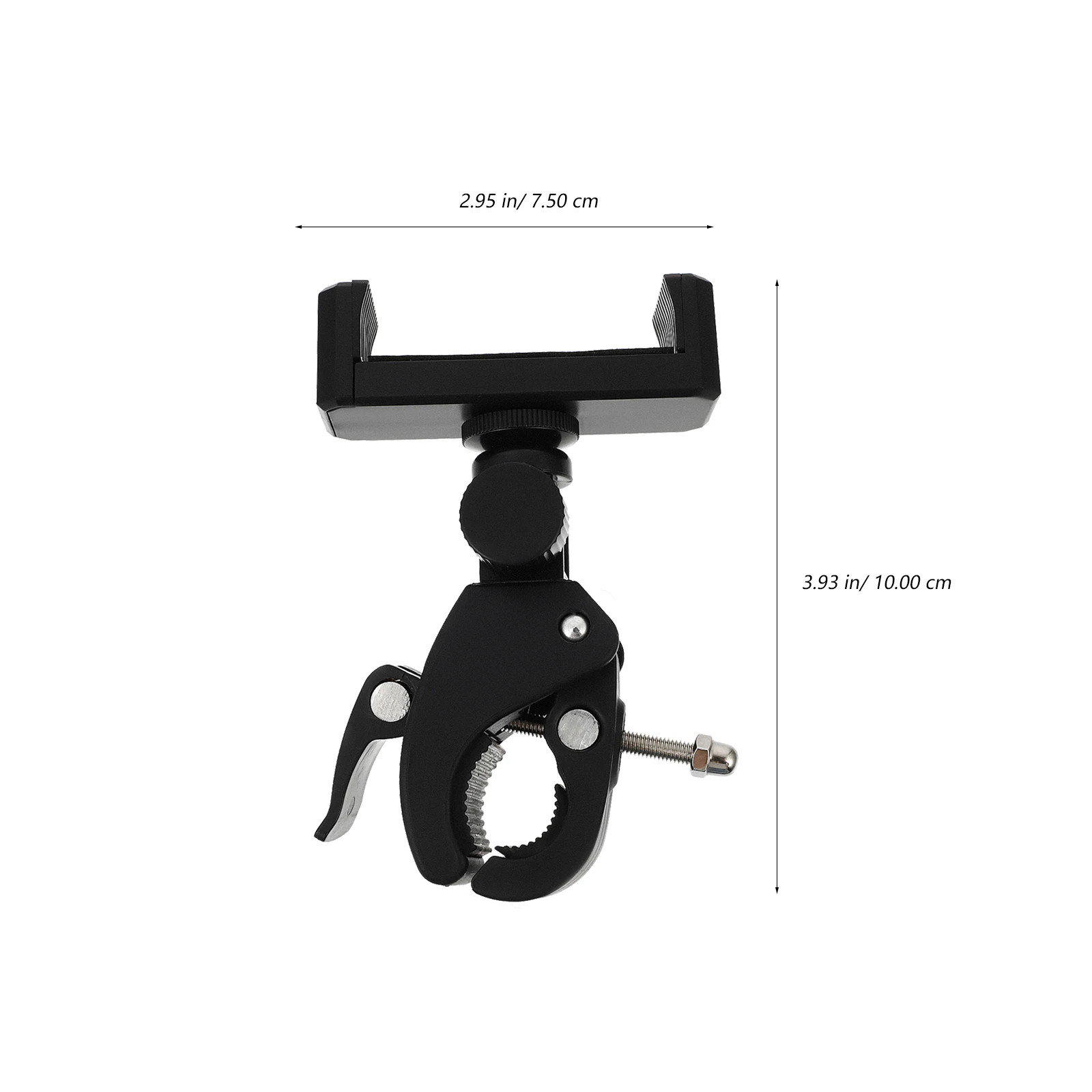 

2pcs Clip Bike Clamp Bracket Holder 15-36mm Diameter Rods Tripod Microphone Bicycles Mount -slip Multi-angle