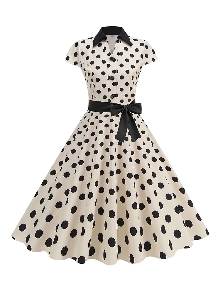 summer 50s dress Glorious 1950's Carolyn Schnurer Polished Cotton / S Xtabay Vintage If you are busty Light Blue Festive Women's Dress