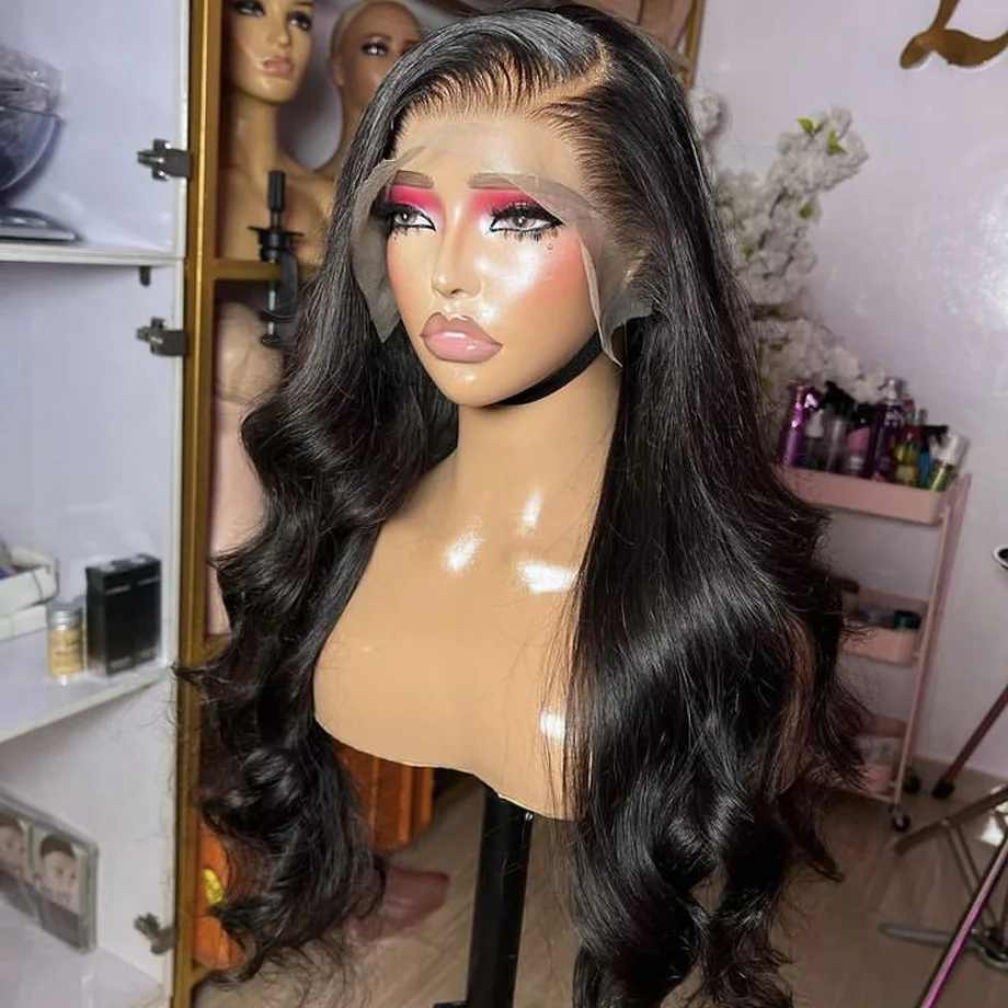 Body Wave Lace Front Wig Human Hair Wigs Glueless Indian Wavy Hair Wigs For Women Pre Plucked 13x4 Lace Frontal Wig Despacito