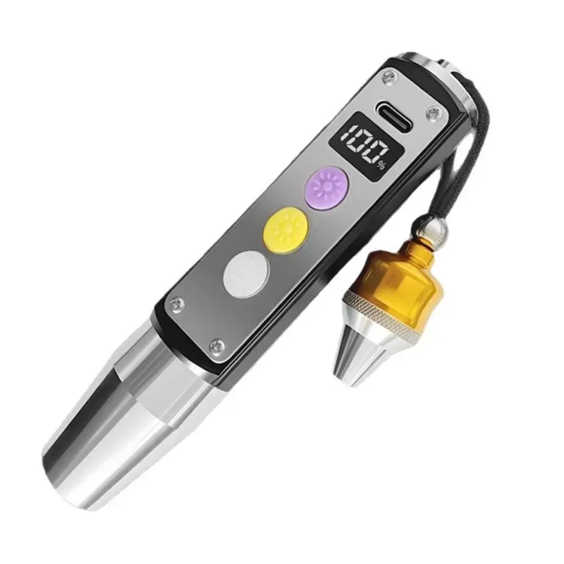 A29F-LED Three Switches Three Light Sources Jade Identification Flashlight Gemstone Mineral Detection 365Nm Ultraviolet