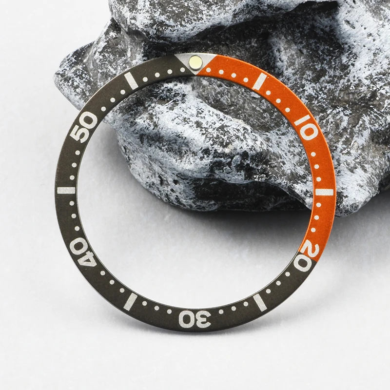 BEZEL แทรก 31.5-38 มม.สําหรับ NH35A/36A นาฬิกาอะไหล่ Fit skx007 009 นาฬิกาดําน้ํา