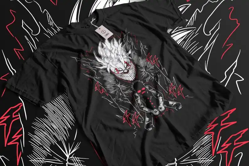 

Anime retro T-shirt, 100% cotton, all sizes for men and women Comic lovers