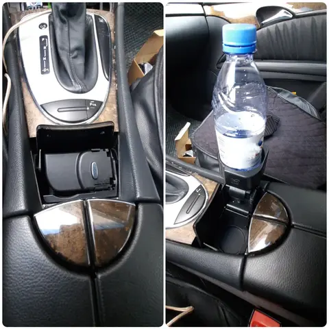 자동차 센터 콘솔 컵 거치대, 메르세데스 벤츠 E 클래스 C219 W211 S211 CLS A21 16800014 B66920118 용, 자동차 액세서리