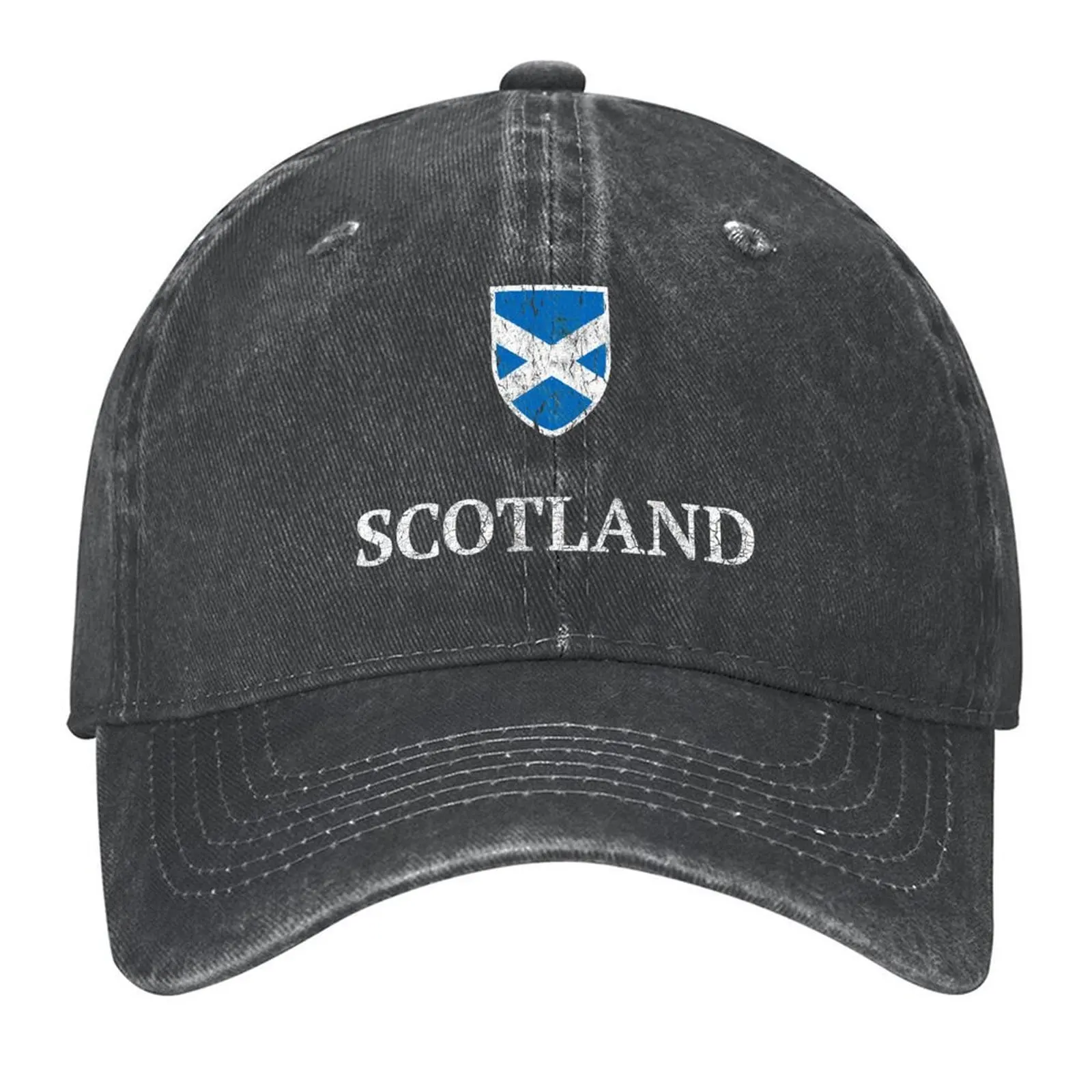 

Vintage Scotland Flag - Scottish Football Soccer Baseball Cap Wild Ball Hat tactical cap Sunscreen Woman Hats Men's