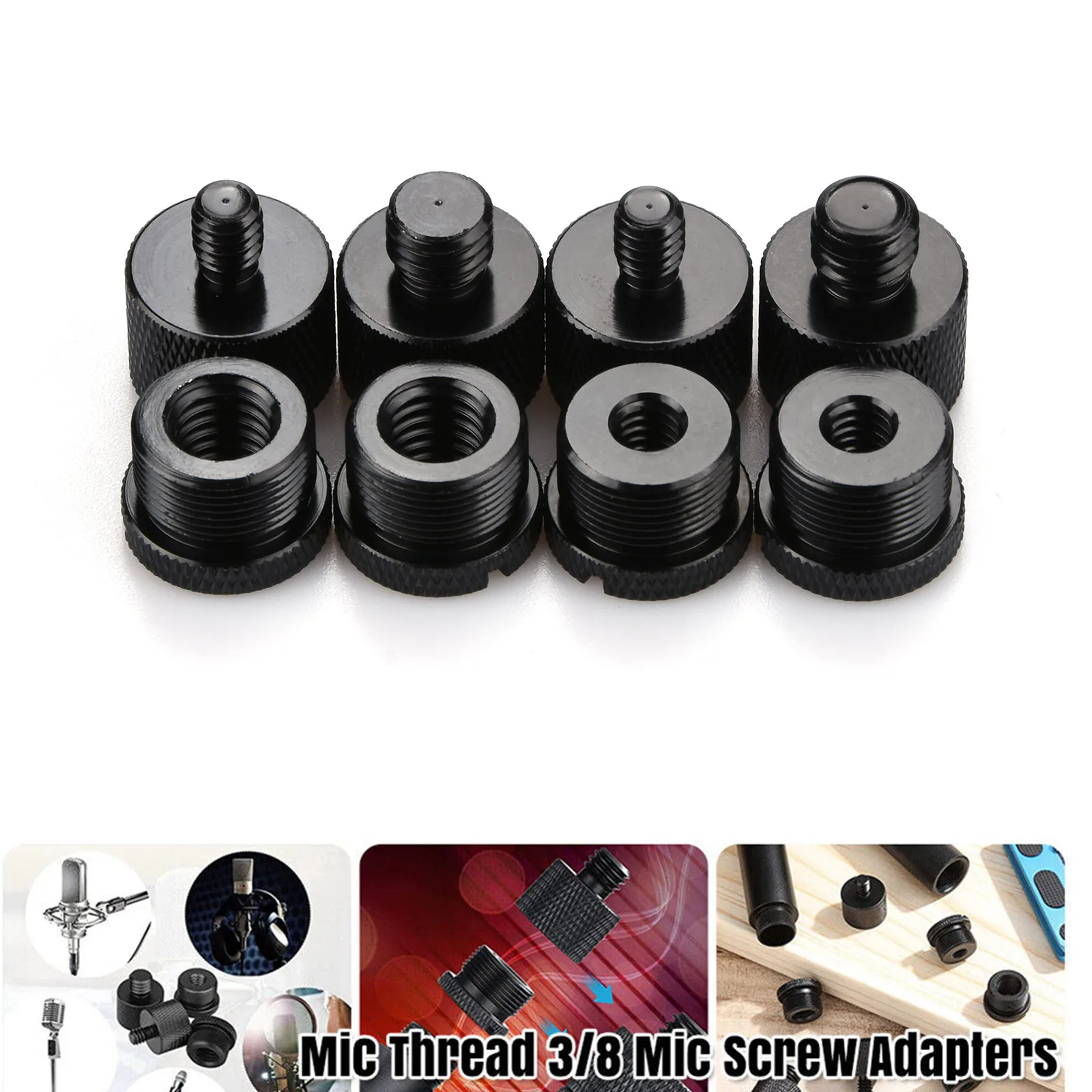 8X Mic Stand Thread…