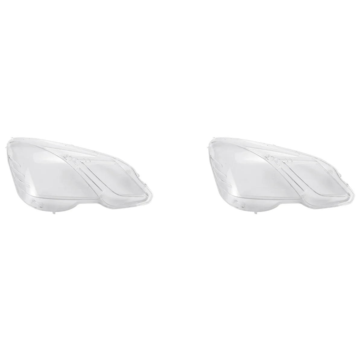 

2X Right Side for Mercedes-Benz E Class W212 2009-2012 E300 E350 E63 Headlight Lens Cover Head Light Shade Shell Cover