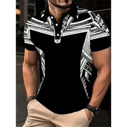 Men's Colour Block Stripe Short Sleeve Summer Thin Polo Shirt,Stylish Zipper Crew Neck Polo Shirt,Men's Golf Casual Polo Shirt