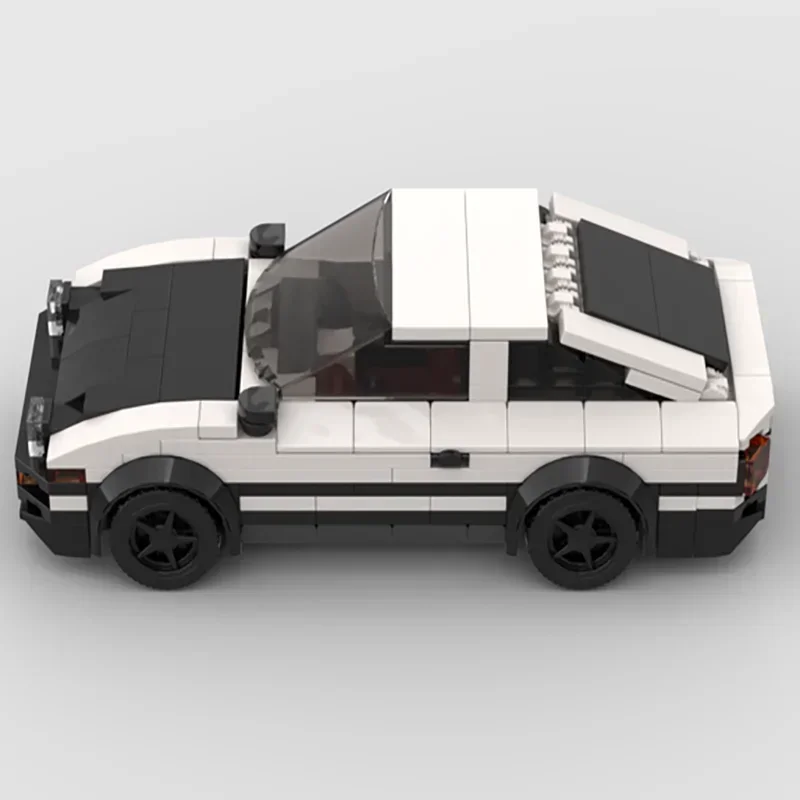 Super samochód sportowy Moc klocki do budowy 1983 Sprinter Trueno Model samochodu technologia klocki modułowe Construstion DIY montaż zabawki prezenty