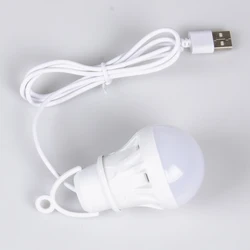 ZK50 LED Light Portable 5W Light Bulb Student Reading Learning Camping Outdoor Lighting Camping Light Mini USB Pendant Light