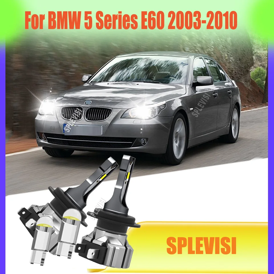 

2Pcs 6000K LED Headlight H7 499 Replacement Upgrade Car Light For BMW 5 Series E60 2003 2004 2005 2006 2007 2008 2009 2010