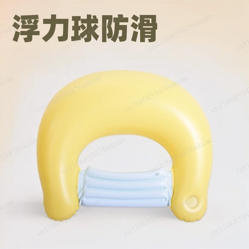 Inflatable fruit floating row outdoor banana floating bed water backrest casual foldable