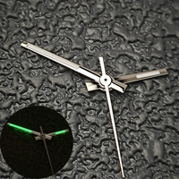 8215 Date Watch Hands 2813 Silver Watch Hands with Green Luminous for 8215/8200 Mingzhu 2813 Movement Gold 8200 Hands
