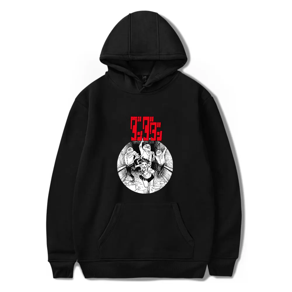 Dandadan Hoodie Anime Merch Unisex Winter Long Sleeve Pullover Hooded Streetwear