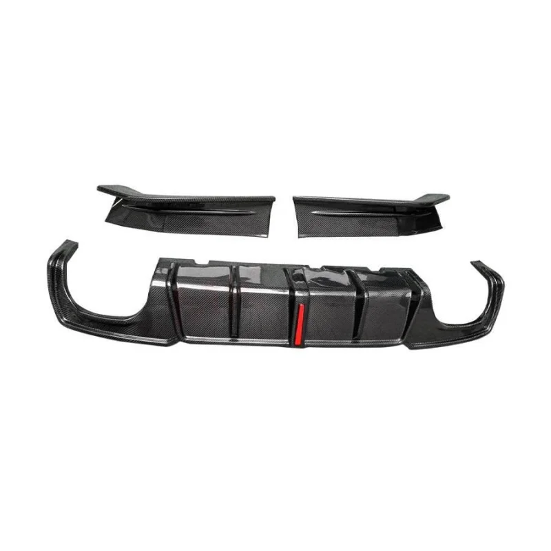 

Suitable for Applicable to BMW 4 Series G26 Carbon Fiber Cabrio Style with Light Lip Corner Diffuser Rear Spoiler
