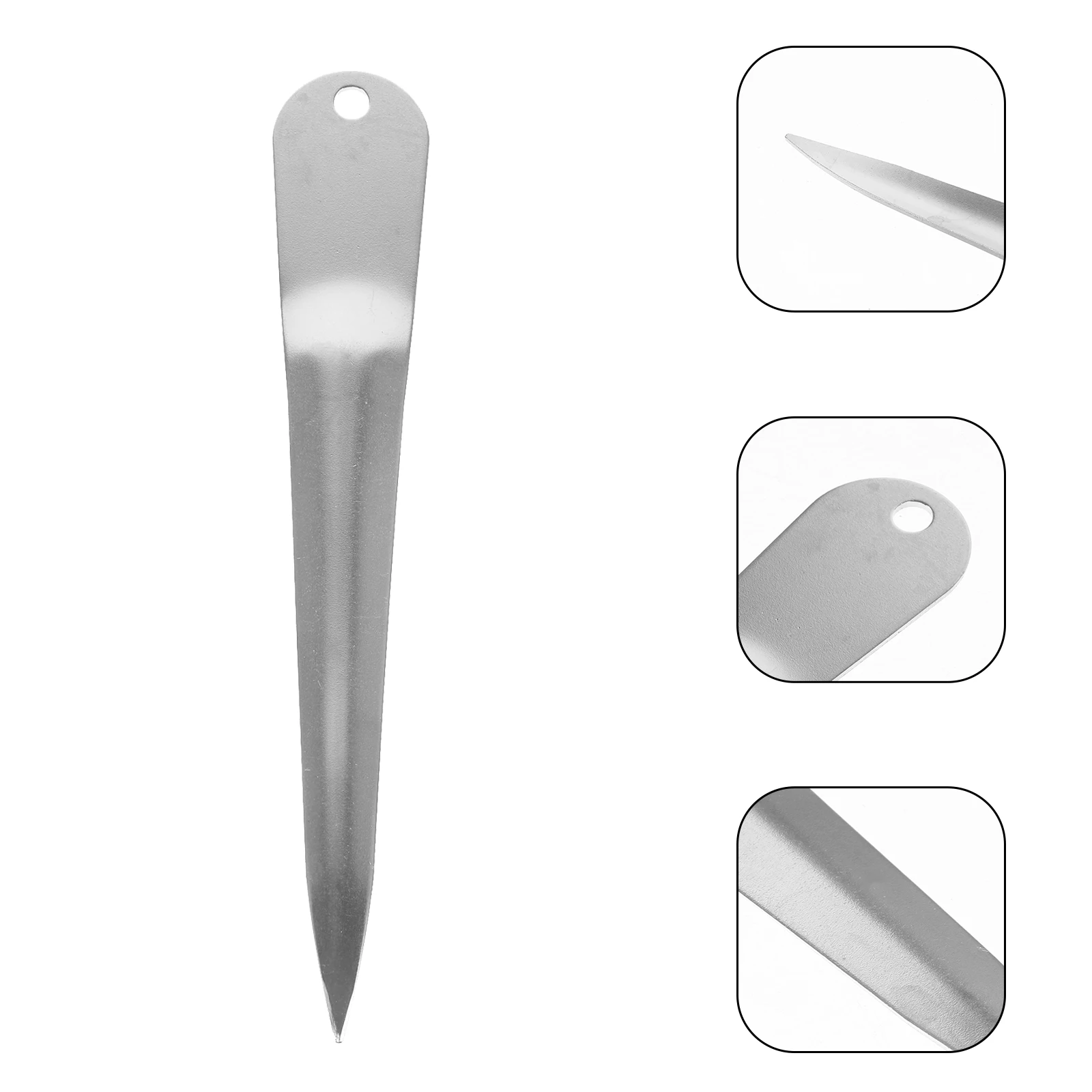 الفولاذ المقاوم للصدأ أداة التحديق لسلة النسيج إصلاح الخوص الروطان الأثاث حزام كرسي قصب لوازم حدق أداة #3