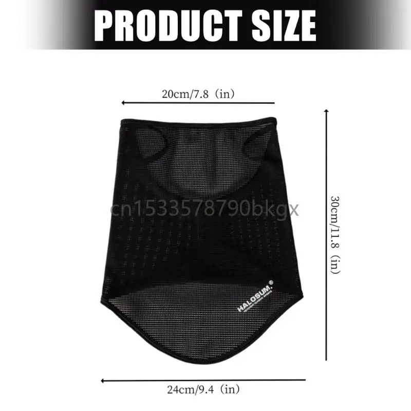 Tampa face nylon ajustável com UPF50+ Protectio