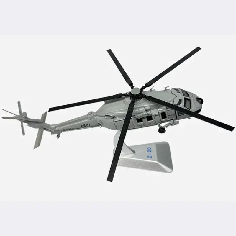 Diecast 1:100 Scale Z-20 Gunship model Finished  Simulation Model Toy Static Decoration Souvenir Gifts For Adult Boy