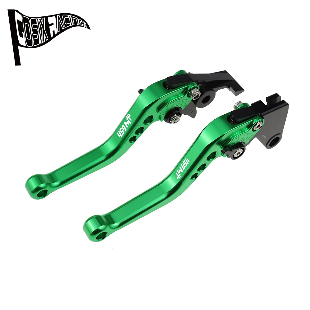 Short Brake Clutch Levers Fit for 450MT MT 450 2024-2025 Motorcycle CNC Accessories Adjustable Handle Set